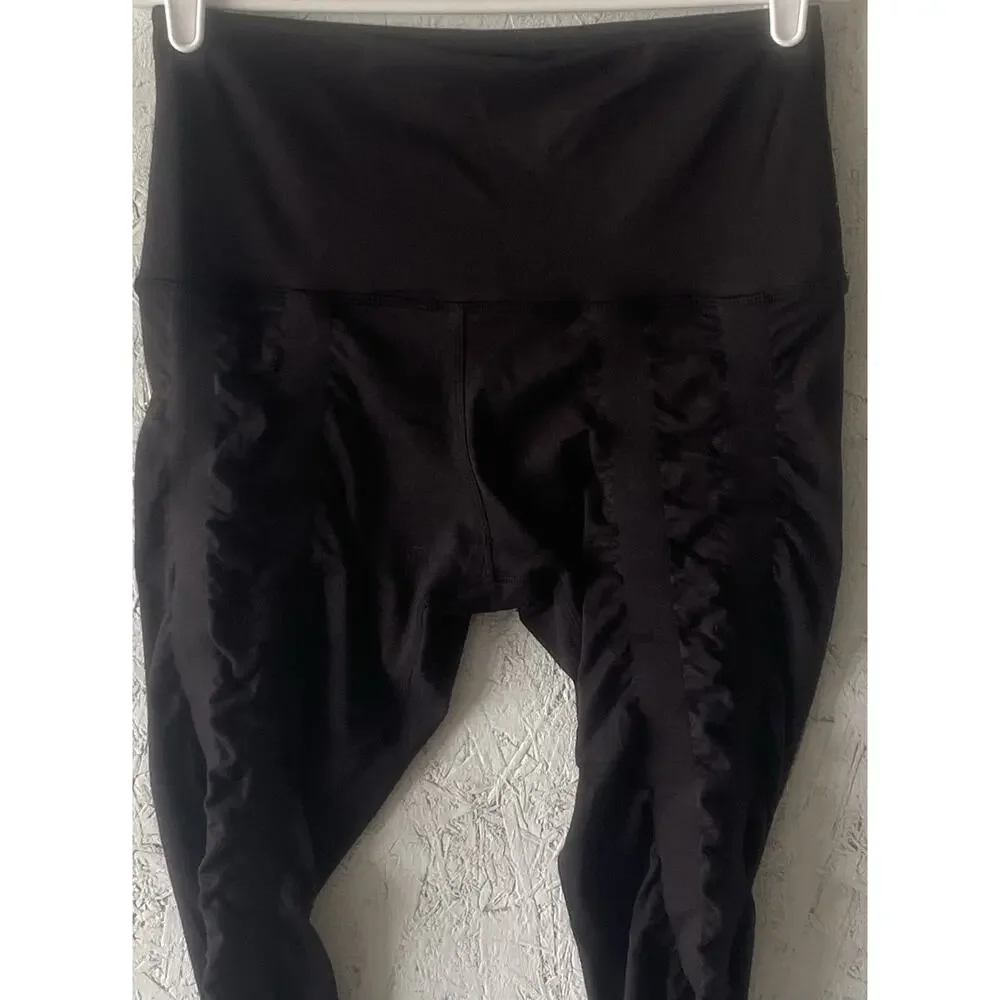 Sweetflexx Resistance Leggings Womens 8 Black Workout ActiveWear NWOT
